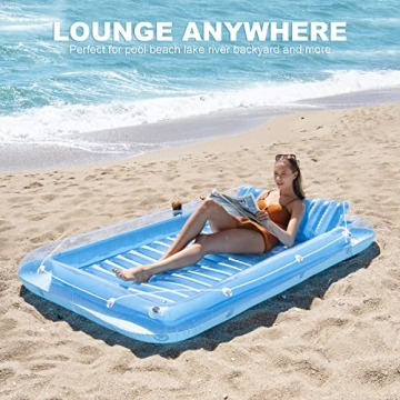 Inflatable Pool Floats for Adults - Relax & Enjoy Summer Sun
