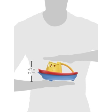 Eco-Friendly Green Toys My First Tugboat for Kids