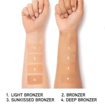 Physicians Formula Matte Monoi Butter Bronzer Matte Bronzer Powder Face Makeup, Dermatologist Tested, Light Bronzer