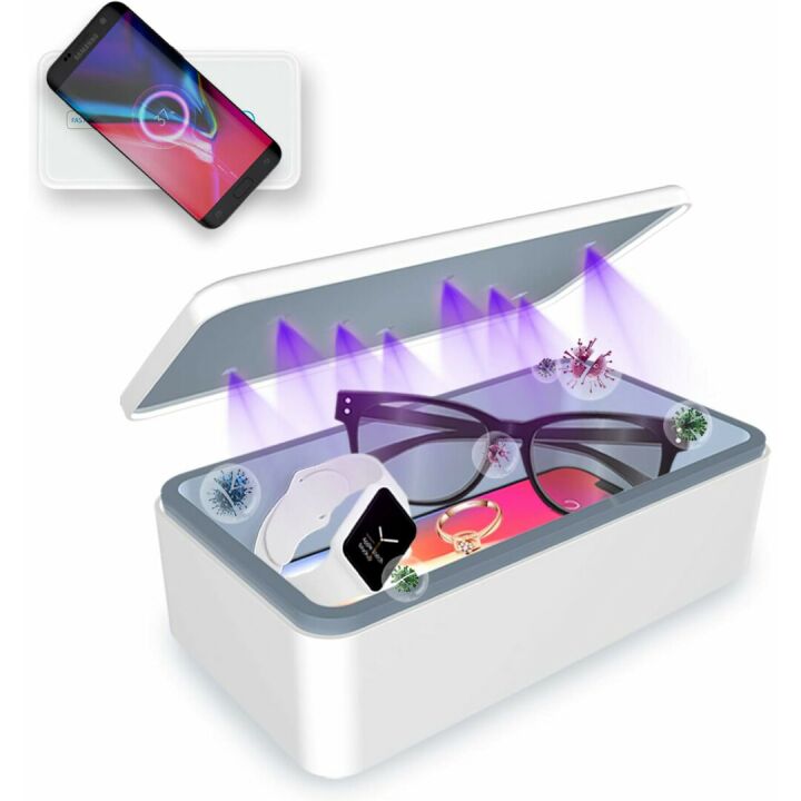 UV Light Sanitizer Box with Wireless Charging - Cahot
