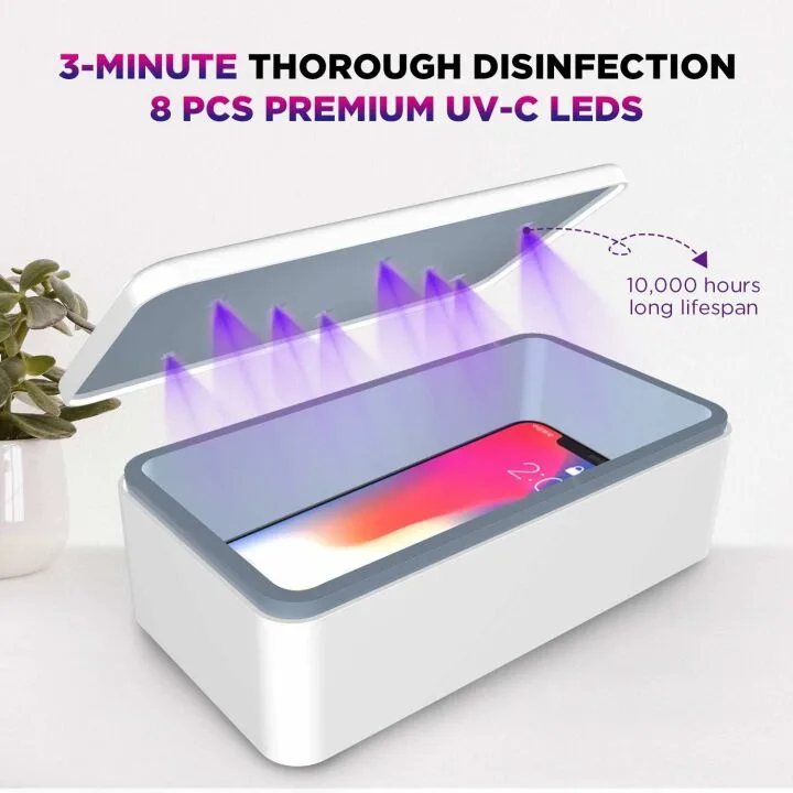 UV Light Sanitizer Box with Wireless Charging - Cahot