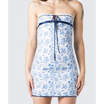 NUFIWI Strapless Bodycon Mini Dress for Summer Style