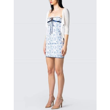 NUFIWI Strapless Bodycon Mini Dress for Summer Style