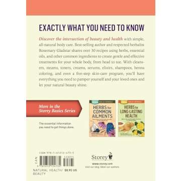 Herbs for Natural Beauty: Create Your Own Herbal Shampoos, Cleansers, Creams, Bath Blends, and More