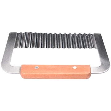 MUZOCT Crinkle Cutter Potato Slicer Tool for Kitchen Prep