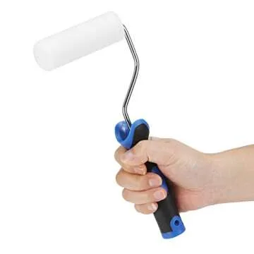 Foam Paint Roller,4-Inch Mini Paint Roller Cover Refills, Small Roller Nap, Foam-Covered Ends, High-Density Foam Covers for Roller Frame and Paint Roller Kit, Pack of 11