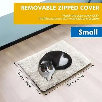 Self Warming Cat Bed Cozy Thermal Pad for Pets