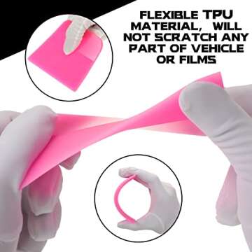 Durable 4 Pcs Silicone Squeegee Set for All Your Needs