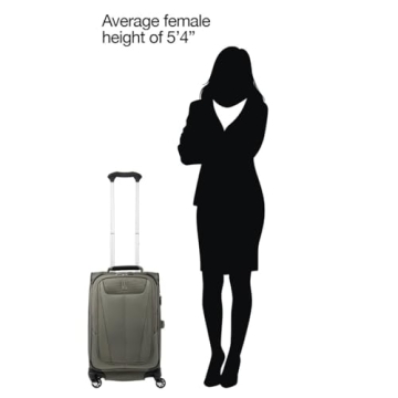 Travelpro Maxlite 5 21-Inch Carry On Luggage Green