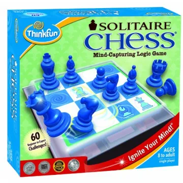 ThinkFun Solitaire Chess - Engaging Chess Challenge for Everyone
