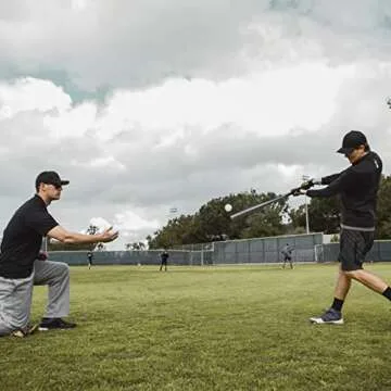 SKLZ Contact Ball Baseball and Softball Batting Training Ball, 15 Ounce