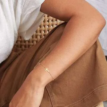 Tarsus Christian Gifts for Women, Religious Gifts for Women Christian Jewelry Cross Bracelet Easter Basket Stuffers