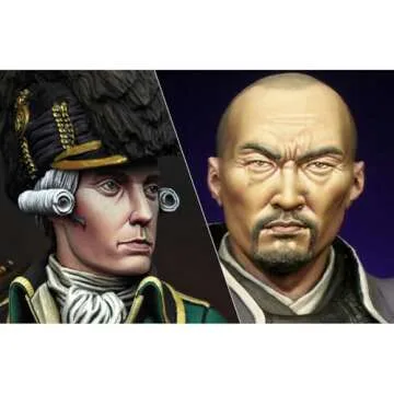 Vallejo - Model Color Face & Skin Tones Set | Modeling Acrylic Paints | 8 bottles x 18 ml (0.60 fl.oz.)