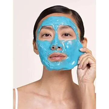 Dr Dennis Gross Hyaluronic Marine Modeling Mask: for Dehydrated Skin, Dull Complexion & Fine Lines and Wrinkles, 4 Treatments