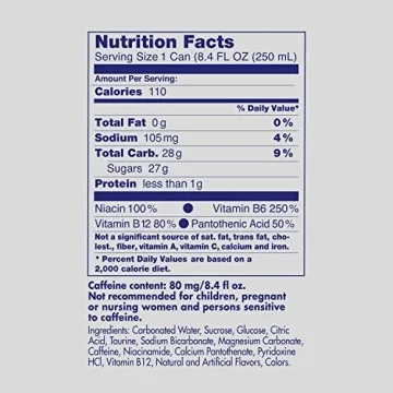 Red Bull Energy Drink - 80mg Caffeine & Vitamins