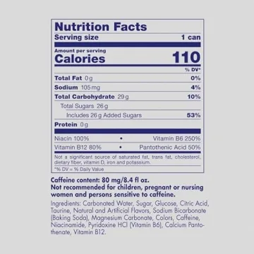 Red Bull Energy Drink - 80mg Caffeine & Vitamins