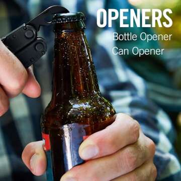 LEATHERMAN, Rebar Multitool with Premium Replaceable Wire Cutters and Saw, Black with MOLLE Sheath