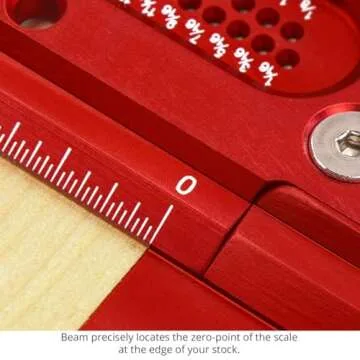 Precision 24 Inch Woodpeckers T-Square for Woodworking