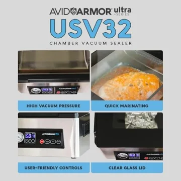 Avid Armor USV32: Premium Chamber Vacuum Sealer for Home Use