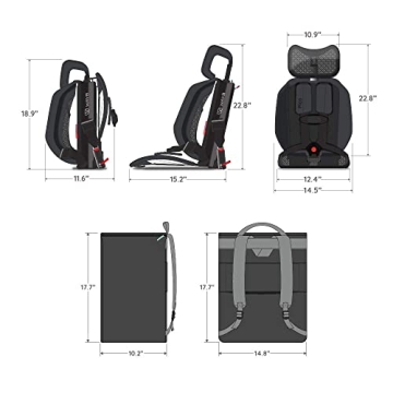WAYB Pico Travel Car Seat - Lightweight & Portable for Air Travel
