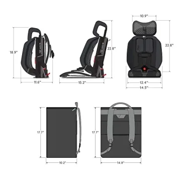 WAYB Pico Travel Car Seat - Lightweight & Portable for Air Travel