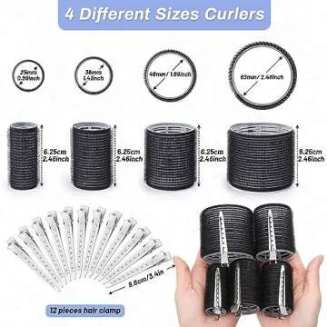 Selizo Hair Roller Set with 28 Pcs for Every Style