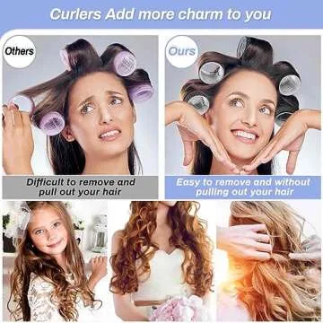 Selizo Hair Roller Set with 28 Pcs for Every Style