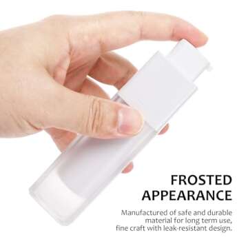 minkissy 3pcs Travel Airless Cosmetic Bottle Set 30ml