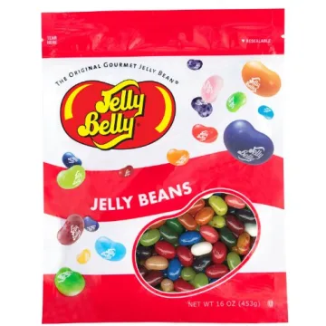 Delicious Jelly Belly Fruit Bowl Jelly Beans - 16 Flavors in 1lb Resealable Bag!