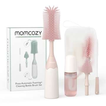 Momcozy Bottle Brush Kit, Pink