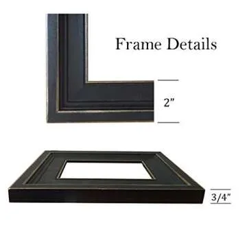 William Barraud Horse Canvas Art in Rustic Frame