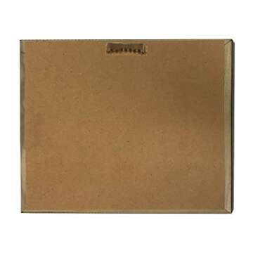 Schooner Bay Co. – William Barraud Hunter in Landscape Oil Painting Print on Canvas in Rustic Frame Home Wall Art Décor Equestrian Horse Ready To Hang (11-1/2" x 13-1/2", Black Distressed Frame)