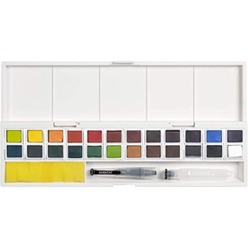 Derwent Inktense Travel 24 Paint Palette for Artists