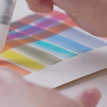 Derwent Inktense Travel 24 Paint Palette for Artists