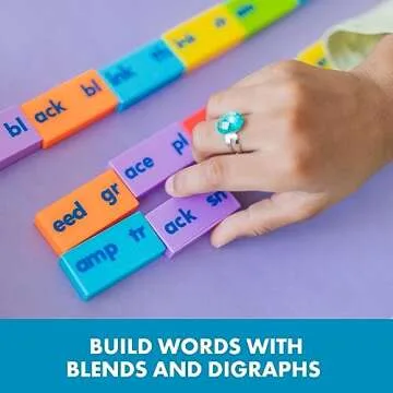 Engaging Phonics Dominoes for Kids Ages 6+, Learning Fun