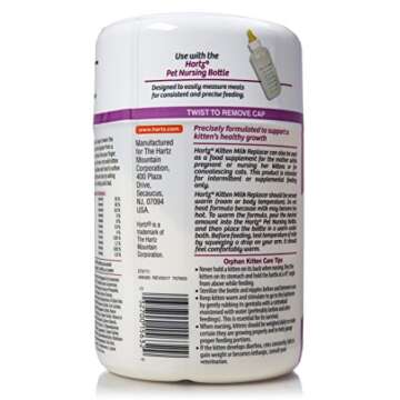 Hartz Kitten Milk Replacer - Perfect Nutrition for Kittens