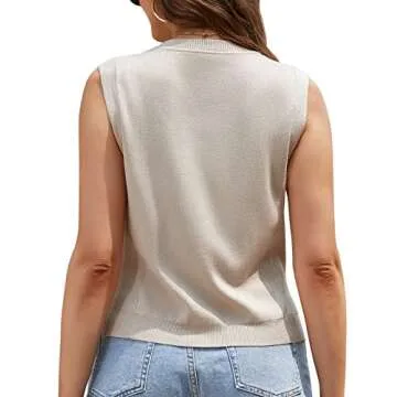 Stylish IFUROL Women's Sleeveless Knitted Vest for All Occasions