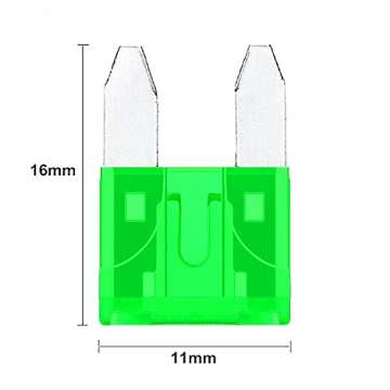 120Pcs Assorted Mixed Auto Car Truck Medium(40 Pcs) and Small(80 Pcs) Standard Blade Fuse Box Set Assortment Kit 10 15 20 25 30 AMP Car Motorcycle Boat Truck SUV Automotive Replacement Fuses, orange