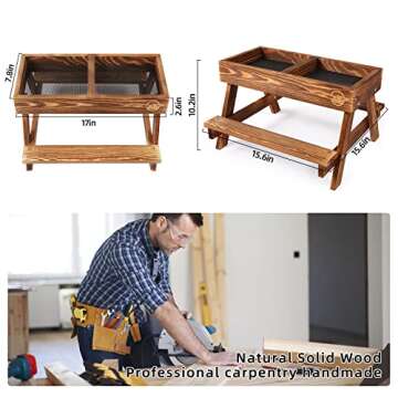 Durable DIY Chicken Picnic Feeder for Happy Pet Birds