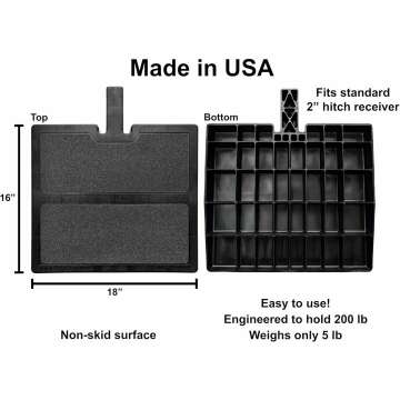 Easy-to-Use Dog Ramp for Cars & SUVs - Made in USA