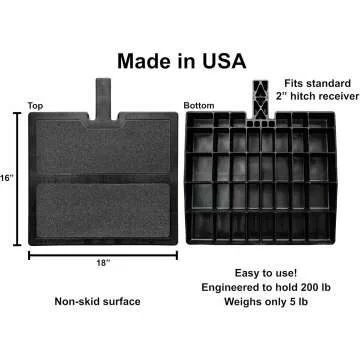 Easy-to-Use Dog Ramp for Cars & SUVs - Made in USA