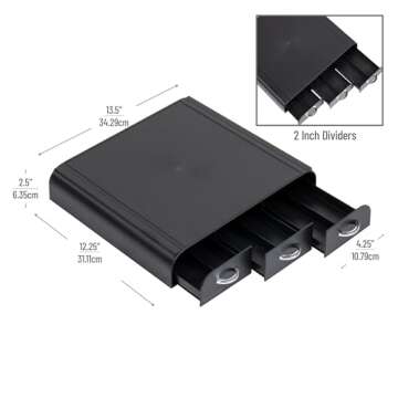 Mind Reader Coffee Pod Organizer with 3 Drawers