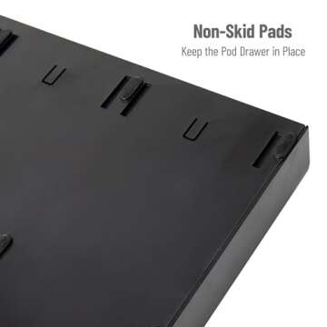 Mind Reader Coffee Pod Organizer with 3 Drawers