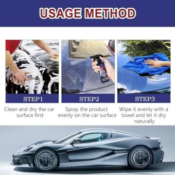 2025 New Multi-Functional Car Coating Spray: Ceramic Polish & Hydrophobic Protection