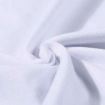 Artivaly Women Slim Fit Basic Round Neck 3/4 Sleeve Casual Y2K Cute Yoga Crop Top Workout Shirts White