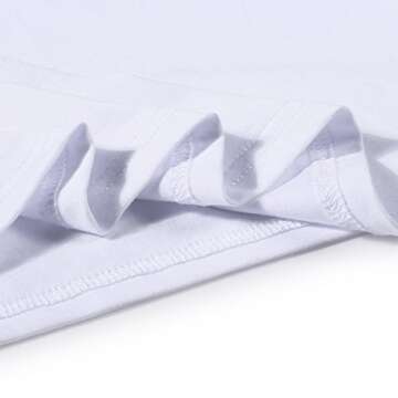 Artivaly Women Slim Fit Basic Round Neck 3/4 Sleeve Casual Y2K Cute Yoga Crop Top Workout Shirts White