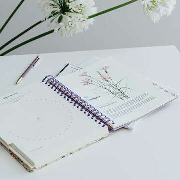 Kokonote Wild Flowers Diary 2024 | Stylish & Functional Planner