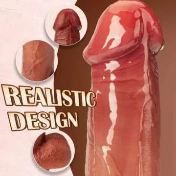 Thrusting Dildo Vibrator for G-Spot Stimulation