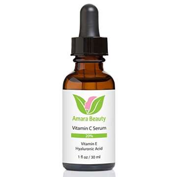 Vitamin C Serum 20% Hyaluronic Acid & E for Radiant Skin