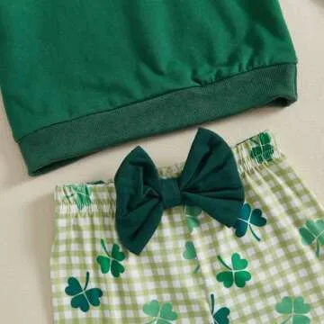 Cute Toddler Girl St Patricks Day Outfit - Dressed for Fun!